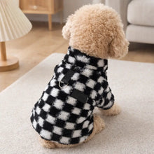 Dog Coat Black White | elegant, warm & stylish for dogs