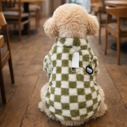 Dog Coat Black White | elegant, warm & stylish for dogs