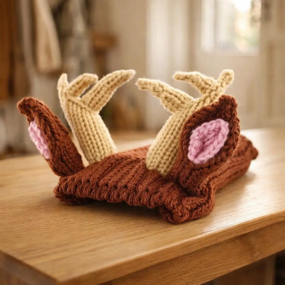 Dog Hearing Protection | Noise-Reducing Dog Hat Made of Knit