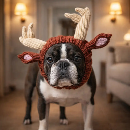 Dog Hearing Protection | Noise-Reducing Dog Hat Made of Knit