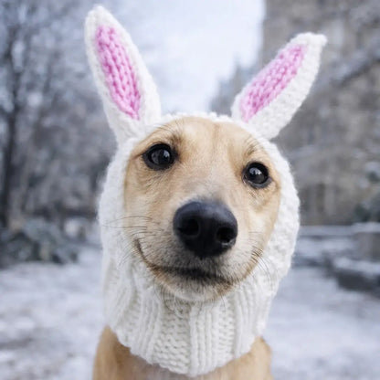 Dog Hearing Protection | Noise-Reducing Dog Hat Made of Knit