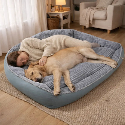 Hundebett Kuschelnest | Waschbar & Formstabil für Hunde