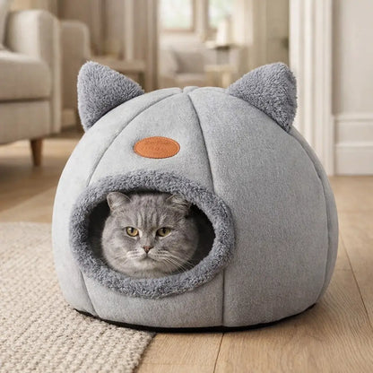 SchlummerNest – The warm cat bed for deep, relaxed sleep