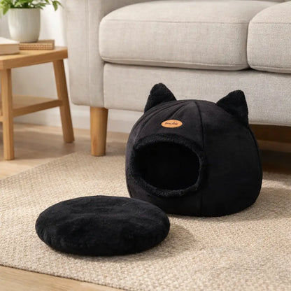 SchlummerNest – The warm cat bed for deep, relaxed sleep