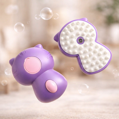 Steam Cat Brush | Gentle Fur Care & Undercoat Cleaning