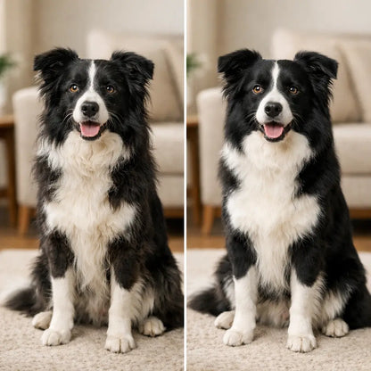 Steam Dog Brush | Coat Care & Undercoat Cleaning with Spray