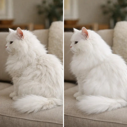 Steam Cat Brush | Gentle Fur Care & Undercoat Cleaning