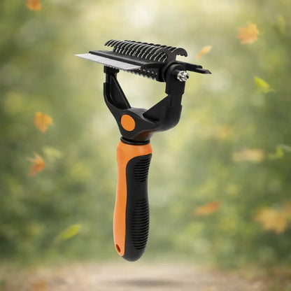 3-in-1 Dog Brush for Shedding Dogs & Less Dog Hair