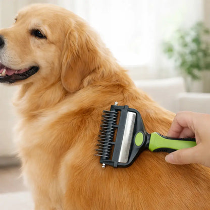 3-in-1 Dog Brush for Shedding Dogs & Less Dog Hair