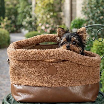 Warm Plush Dog Carrier for | Autumn & Winter