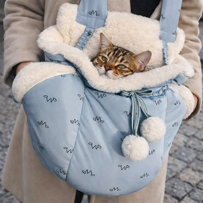 Cat Carrier Winter | Warm & Soft for On-the-Go