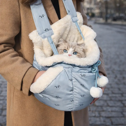 Cat Carrier Winter | Warm & Soft for On-the-Go