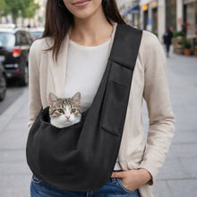 Cat Carrier Sling | Hands-Free & Safe for Cats