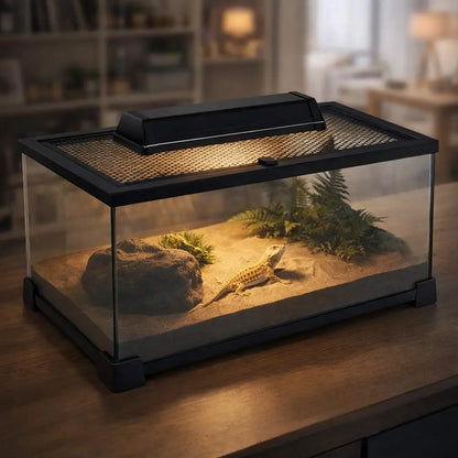 Lampe UVB 10.0 pour reptiles avec UVA & LED | Pour dragons barbus & geckos