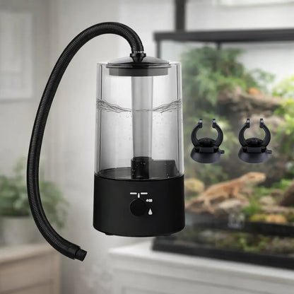 Humidificateur d'air pour reptiles 4L avec tuyau | Brumisateur silencieux pour terrarium