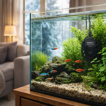 Mini Aquarium Heating Rod with LED Display | Adjustable 25–100W