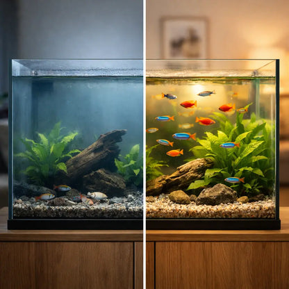 Mini Aquarium Heating Rod with LED Display | Adjustable 25–100W
