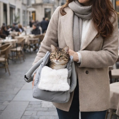 Cat Carrier Winter | Warm & Windproof Transport Bag