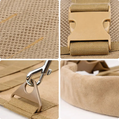 Tactical Dog Harness with Pockets | Modular Training Vest