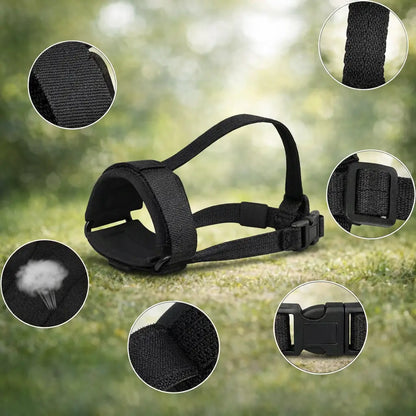 Dog Muzzle made of Nylon | Adjustable & Comfortable