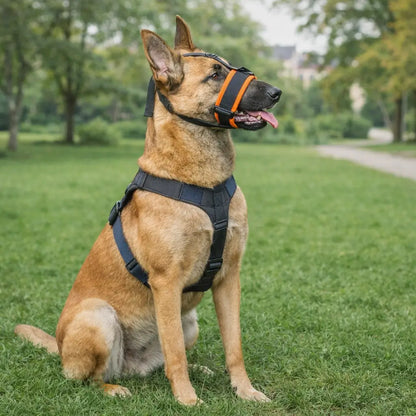 Dog Muzzle made of Nylon | Adjustable & Comfortable