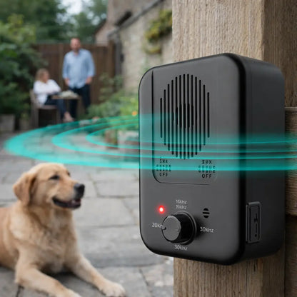 Anti Bell Ultraschall Gerät für Hunde | Innen & Außen