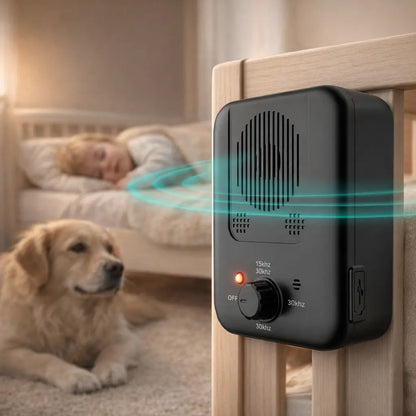 Anti Bell Ultraschall Gerät für Hunde | Innen & Außen