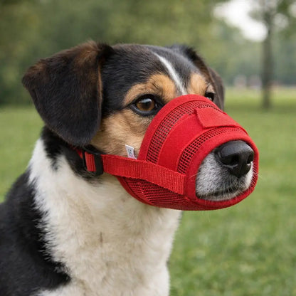 Muzzle for Dogs | Breathable & Adjustable made of Mesh-Nylon