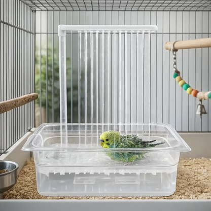 Birdbath with Shower | Electric Birdbath with Rain Function
