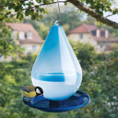 Hängende Vogeltränke im Wassertropfen-Design für Garten & Balkon