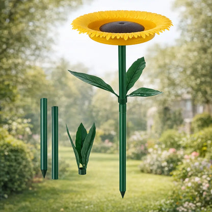 Vogelfutterstation Sonnenblume | Vogeltränke & Gartendeko