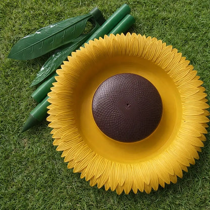 Vogelfutterstation Sonnenblume | Vogeltränke & Gartendeko