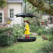 Bird Feeding Station & Bird Bath | Hanging with Umbrella Design