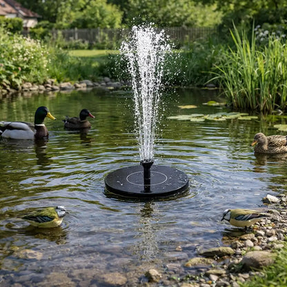 Fontaine solaire pour abreuvoir | 3,5 W avec 6 buses de pulvérisation