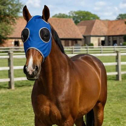 Breathable Fly Mask for Horses | Protection from Insects & Sun