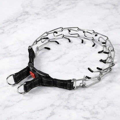 Adjustable Dog Training Collar with Metal Links
