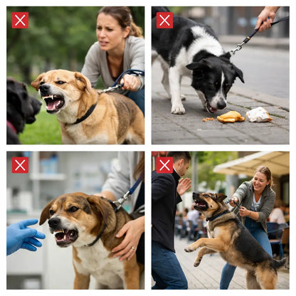 Adjustable Muzzle for Dogs | Breathable & Reflective