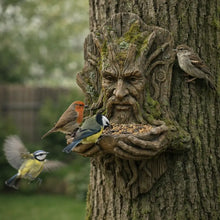 Tree Face Bird Feed Station | Weatherproof & Decorative