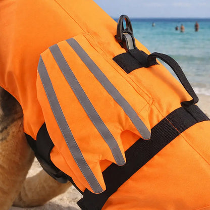 Dog Life Jacket with Chin Rest | Secure Buoyancy & Adjustable