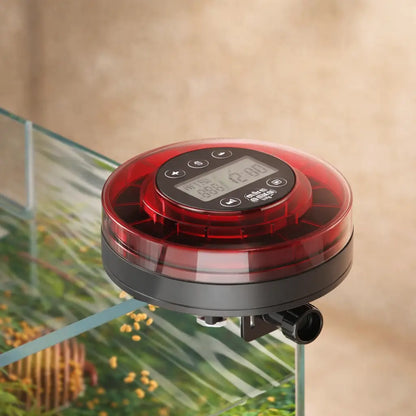 Distributeur automatique de nourriture pour aquarium | 16 compartiments & minuterie LED