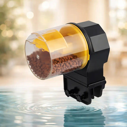 Distributeur de nourriture pour aquarium avec minuterie | Mode 12/24h