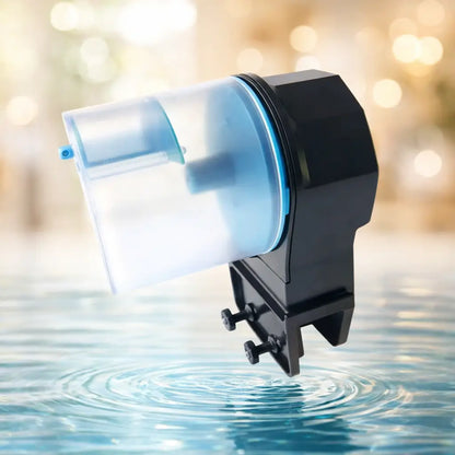 Distributeur de nourriture pour aquarium avec minuterie | Mode 12/24h