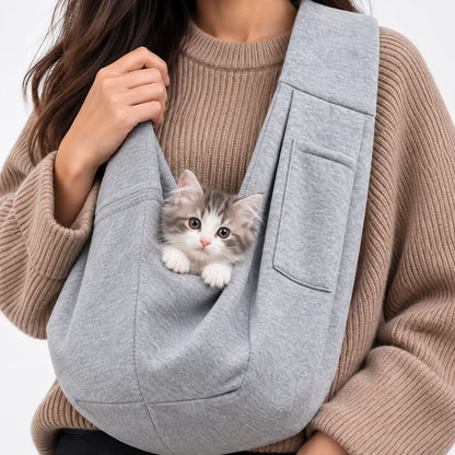 Katzentragetasche | Verstellbare Schultertasche für Katzen