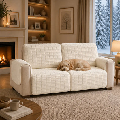 Hundebett Sofaschutz für Hunde | Weiche Flanell-Schondecke