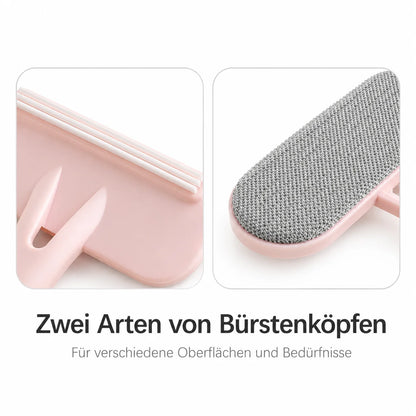 2-in-1 Tierhaarentferner Bürste | Fusselbürste für Kleidung