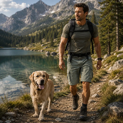 Herren Cargo Shorts | Wasserabweisend & Atmungsaktiv für Outdoor