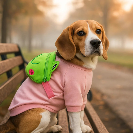 Hundemantel mit Tasche | Stilvoller & Bequemer Hundepullover Alltag