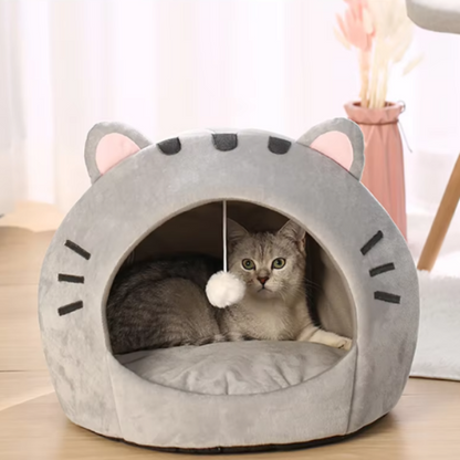 KuschelHöhle – Das gemütliche Katzenbett für ruhige Rückzugsorte