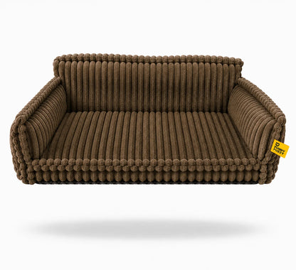 Orthopädisches Hundebett | Warmes Hundesofa für Winter & Kälte