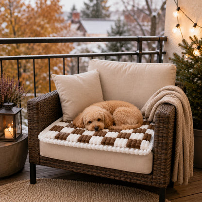 Sofaschutz für Hunde & Katzen | Warme Chenille Haustierdecke für Winter
